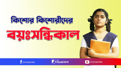 বয়ঃসন্ধিকালঃ কিশোর কিশোরীদের বয়ঃসন্ধিকালীন পরিবর্তন ও করনীয়